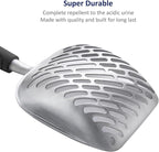 WePet Cat Litter Scoop, Aluminum Alloy Sifter, Kitty Metal Scooper, Deep Shovel - Image 3