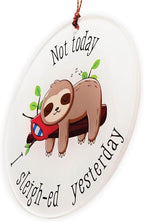 Sloth Gifts for Women, Sloth Ornament, Christmas Ornament 2025 Funny Lazy - Image 3