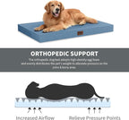 Outdoor Extra Large Dog Bed, Jumbo Waterproof Dog Bed - Image 2