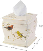 Avanti Linens - Tissue Box Cover, Decorative Countertop Accessories, Nature - Image 3