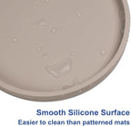 Arespark Pet Silicone Food Mat, Round Eating Tray - Image 6