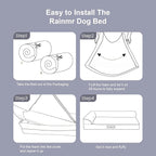 Orthopedic Dog Bed Medium Size Dog, Memory Foam Dogs Bed - Image 8