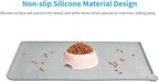 AUDWUD Silicone Waterproof Pet Feeding Mats, Anti Slip Bowl Pad, Dog Mat - Image 2