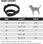 Hikiko Martingale Collar for Dogs Reflective Nylon Puppy Dog Collar - Image 6