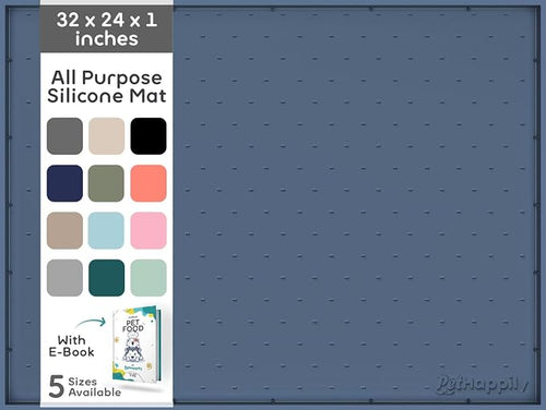 32x24x1” XL Dog Food Mat by PETHAPPILY