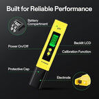VIVOSUN Digital pH Meter, 0.01pH High Accuracy Pen Type pH Tester - Image 3