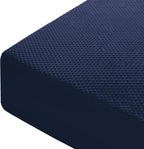 OhGeni 100% Waterproof Mattress Protector, Cal King-Navy Blue Size Mattress Pad - Image 8