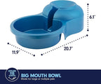 Petmate Big Blue Outdoor Water Bowl, 5 Gallons, Made in USA - Image 2