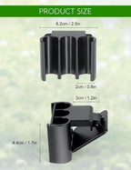 4 Pk Upgraded Aquarium Plant Holder, 3-Hole Hanging Aquarium Plant Holder - Image 3