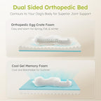 XXL Dog Bed for Extra Large Dogs, Giant Orthopedic Dog Bed - Image 2