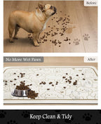 Pet Feeding Mat-Absorbent Dog Mat - Image 3