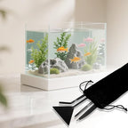 Aquarium Aquascaping Tool Stainless Steel Aquascape Tools Kit 4 in 1 Anti-Rust - Image 7