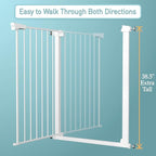 Fairy Baby 38" Extra Tall Baby Gate - Image 9