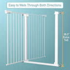 Fairy Baby 38" Extra Tall Baby Gate - Image 9