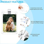 6 Pack Magnetic Car Visor Photo Holder – Personalized Acrylic Clip - Image 6