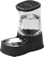 Gardner Pet Automatic Dog Water Dispenser Gravity Stainless Steel Water Waterer by GardnerPet