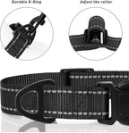 TagME Reflective Nylon Dog Collars, Adjustable Classic Pet Collar - Image 3