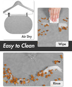 Absorbent Dog Food Mat-Cat Dog Mat - Image 3