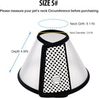 Depets Adjustable Recovery Pet Cone E-Collar - Image 4