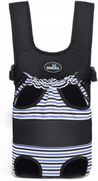 Dog Front Carrier Backpacks for Small Dogs, Legs Out Pet Carrier Sling Backpack by Petshome