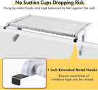 Window Sill Mount Cat Perch for Indoor Cats, One-Step Sliding Clamping Slot - Image 5
