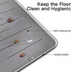 32" x 24" Large Pet Food Mat, Silicone Dog Mats - Image 3