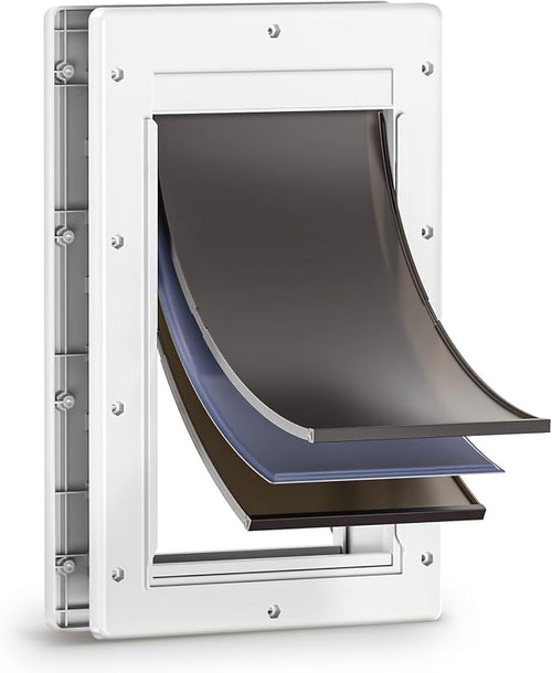 3-Flap Dog Door, Doggy Door, Doggie Door, Cat Door by PETCOMING