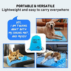INSPECTOR TAIL Self Cooling & Traveling Mat + Free String Bag Pack/Washable & - Image 8