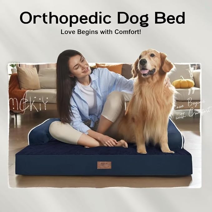 Dog Bed Medium Size Dog-Orthopedic Waterproof Bed - Image 7