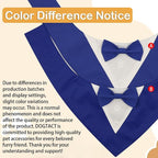 Dog Tuxedo, Formal Dog Wedding Bandana Adjustable Pet Collar - Image 2