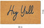 Assaoy Hey Y'all Coir Door Mat Outside Entrance, Funny Doormats - Image 3