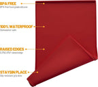 Hubulk Dog Feeding Mat, 100% Waterproof Food Grade Silicone Pet Food and Water - Image 2