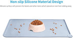 AUDWUD Silicone Waterproof Pet Feeding Mats, Anti Slip Bowl Pad, Dog Mat - Image 2