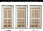 74.80-98.43'' Extra Tall Cat Gate, Adjustable 33.86” and 35.80" Wide, - Image 8