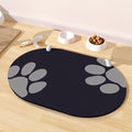 Dog Feeding Mat 24''x16'', Absorbent Pet Food Mat, No Stains Quick Dry Pet by METEOROCK
