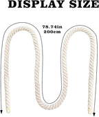 78.7 Inches Cotton Climbing Rope Toy, Lengthen and Bold Bird Ladder Bridge - Image 6