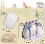 Hamster Backpack Carrier, Bearded Dragon Carrier Backpack - Image 2