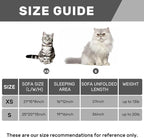 Hollypet Cat Bed Fluffy Plush Mutifuctional Double-Layer Soft Warming Kitty Pet - Image 8