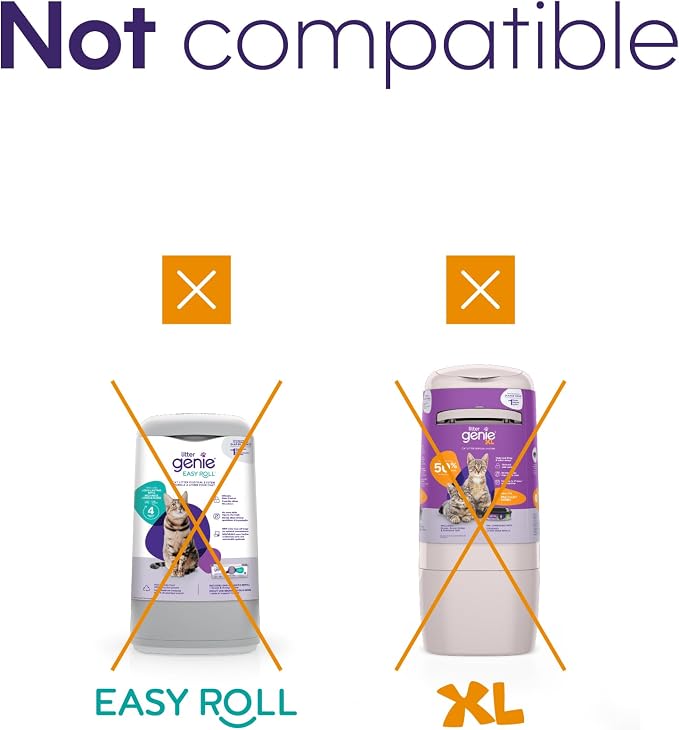Litter Genie Refill Bags | Jumbo 6-Pack 168 total ft | Up to 24 months of - Image 4