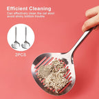 Kakalote 2pcs Cat Litter Scoop, Stainless Steel Durable Litter Scoop - Image 3