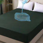 Queen Mattress Protector Waterproof, Fitted Sheet Style Breathable Mattress by OHANO