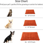 Self-Warming Dog Bed, Plush Faux Fur Mat - Image 9