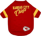 NFL Kansas City Chiefs Dog & Cat T-Shirt, Medium. Football Pet Shirt - Image 3