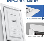 Dog Door for Wall Steel Frame, Telescoping Tunnel & Double Food-Grade Silicone - Image 3