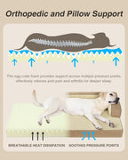 KSIIA Washable Dog Bed XXXL Senior Dog, Orthopedic Warm Soft Pet Sofa - Image 2