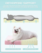 KSIIA Orthopedic Dog Bed Waterproof Pet Bed - Image 2