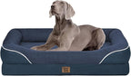 Washable Orthopedic Large Dog Bed by ChezPaw