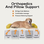 Large Dog Bed Orthopedic Washable | Beds Bolster Pet | XL Large Big Dogs | - Image 2