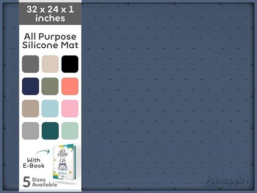 32x24x1” XL Dog Food Mat by PETHAPPILY