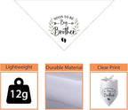 Soon to Be Big Brother Dog Bandana Baby Announcement Dog Gender Reveal Outfit - Image 3